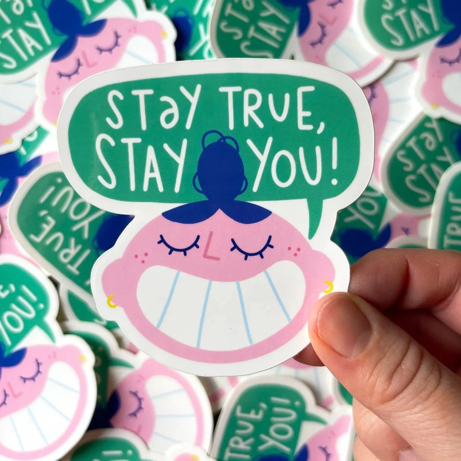 Good vibes - pack de 5 stickers joyeux