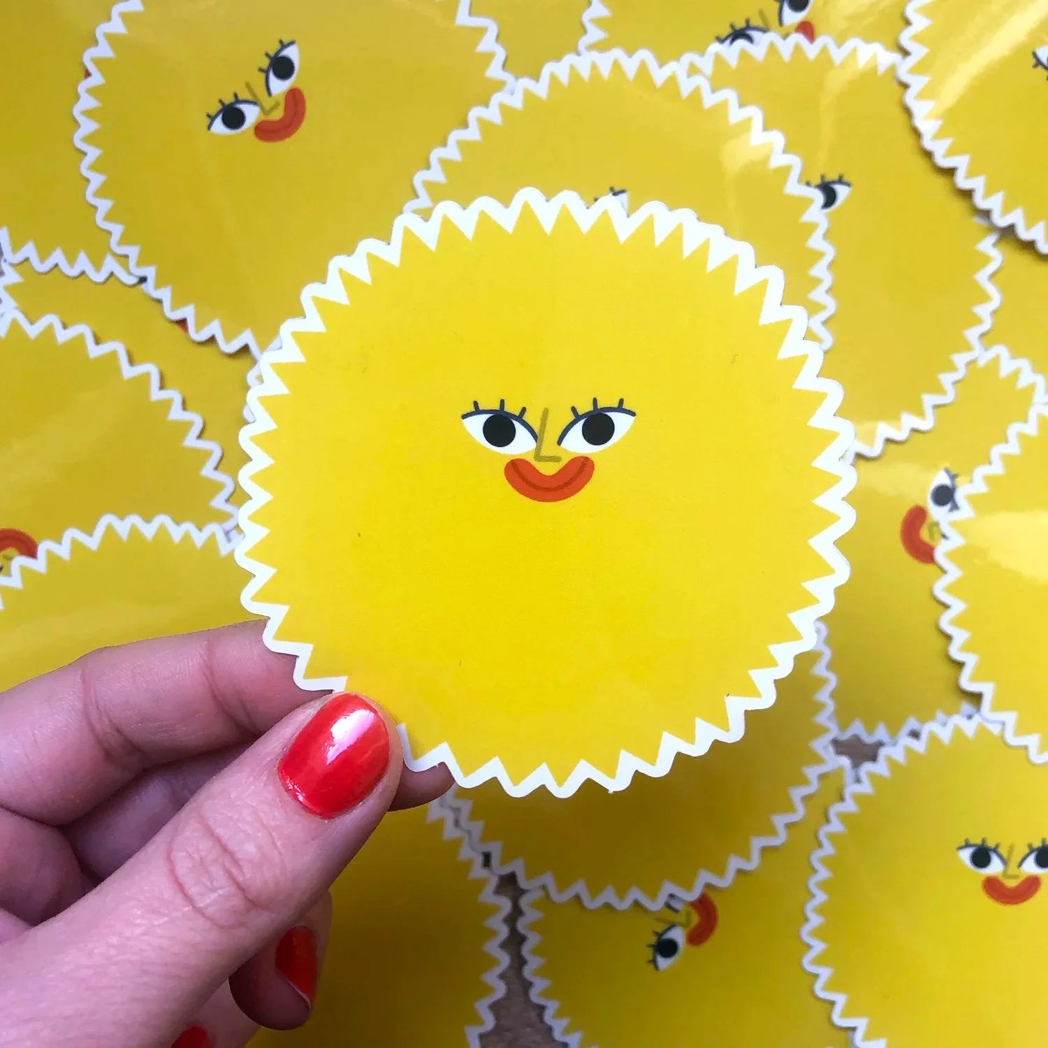 Good vibes - Pack de 5 stickers joyeux