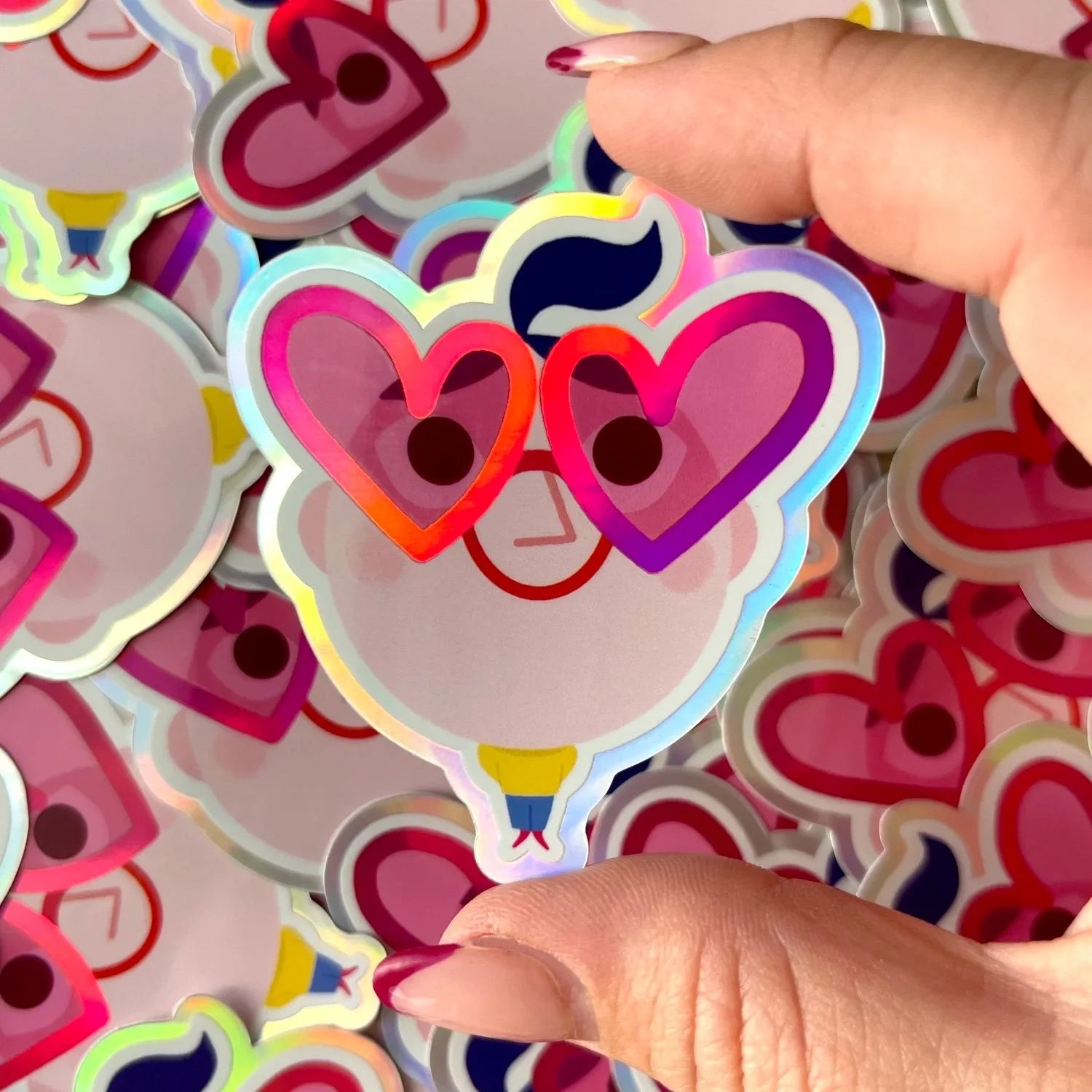 Good vibes - pack de 5 stickers joyeux