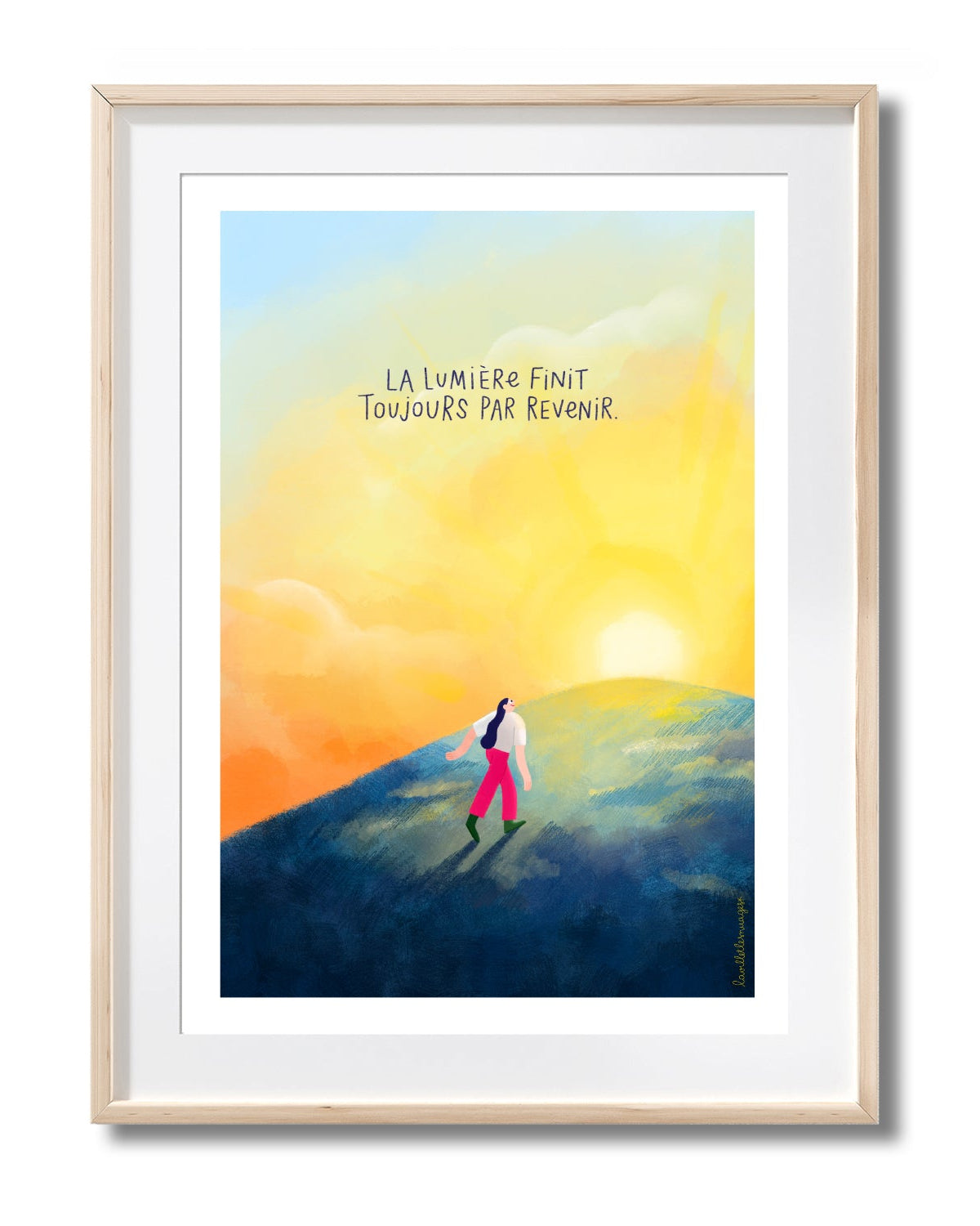 Derrière la colline