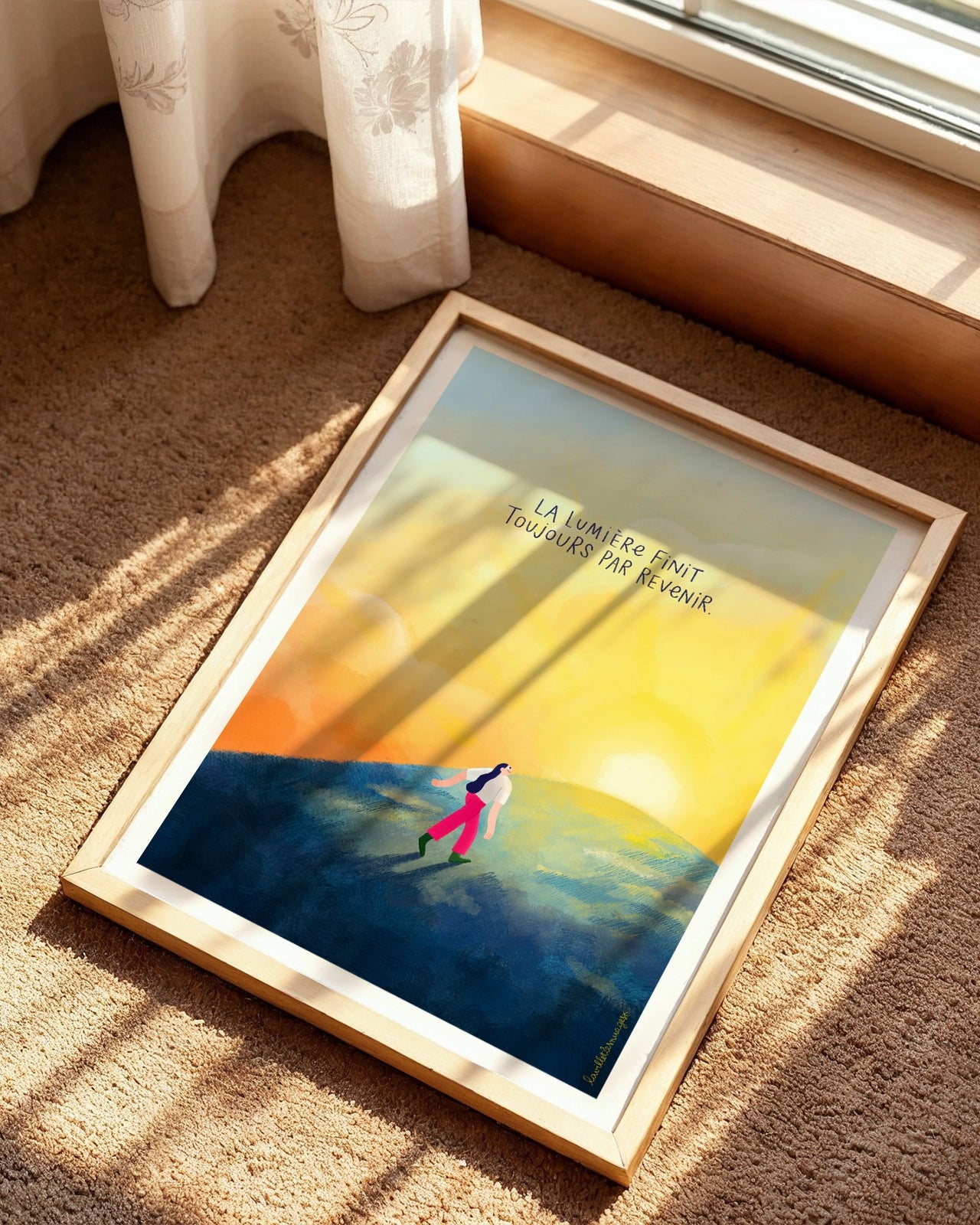 Derrière la colline