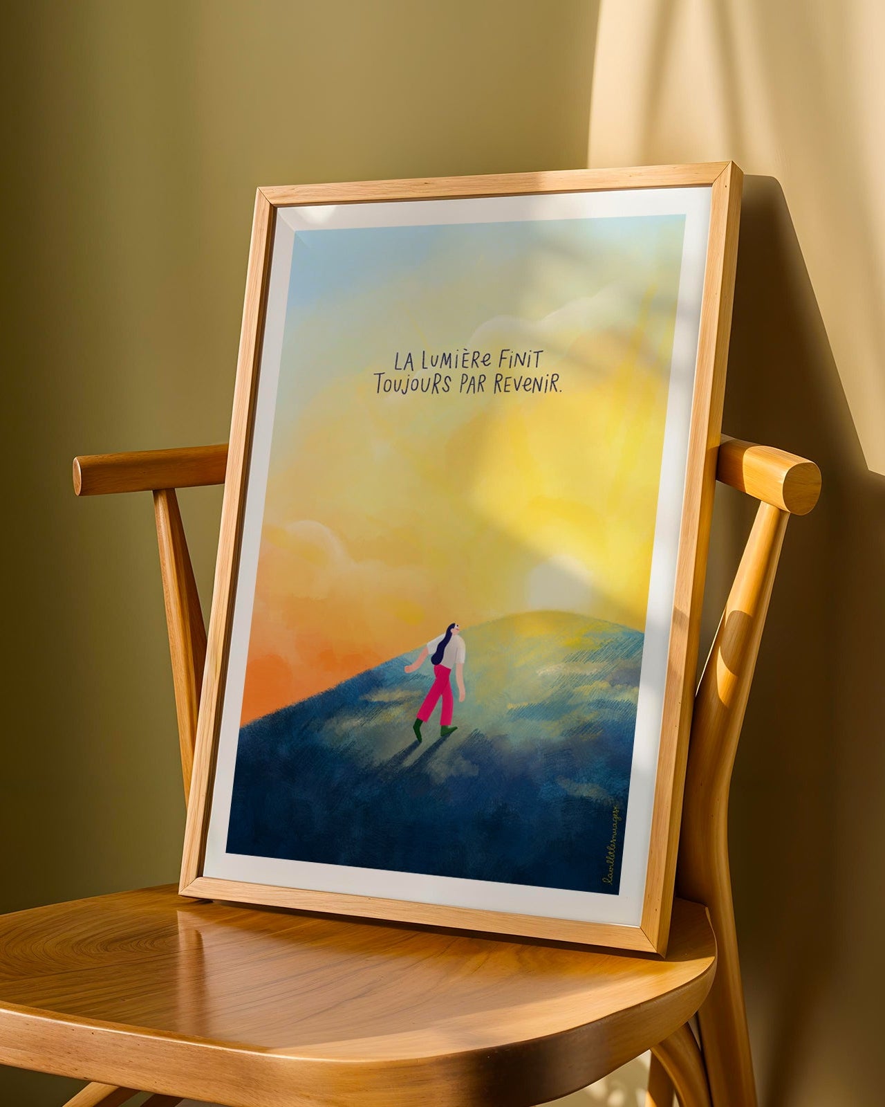 Derrière la colline