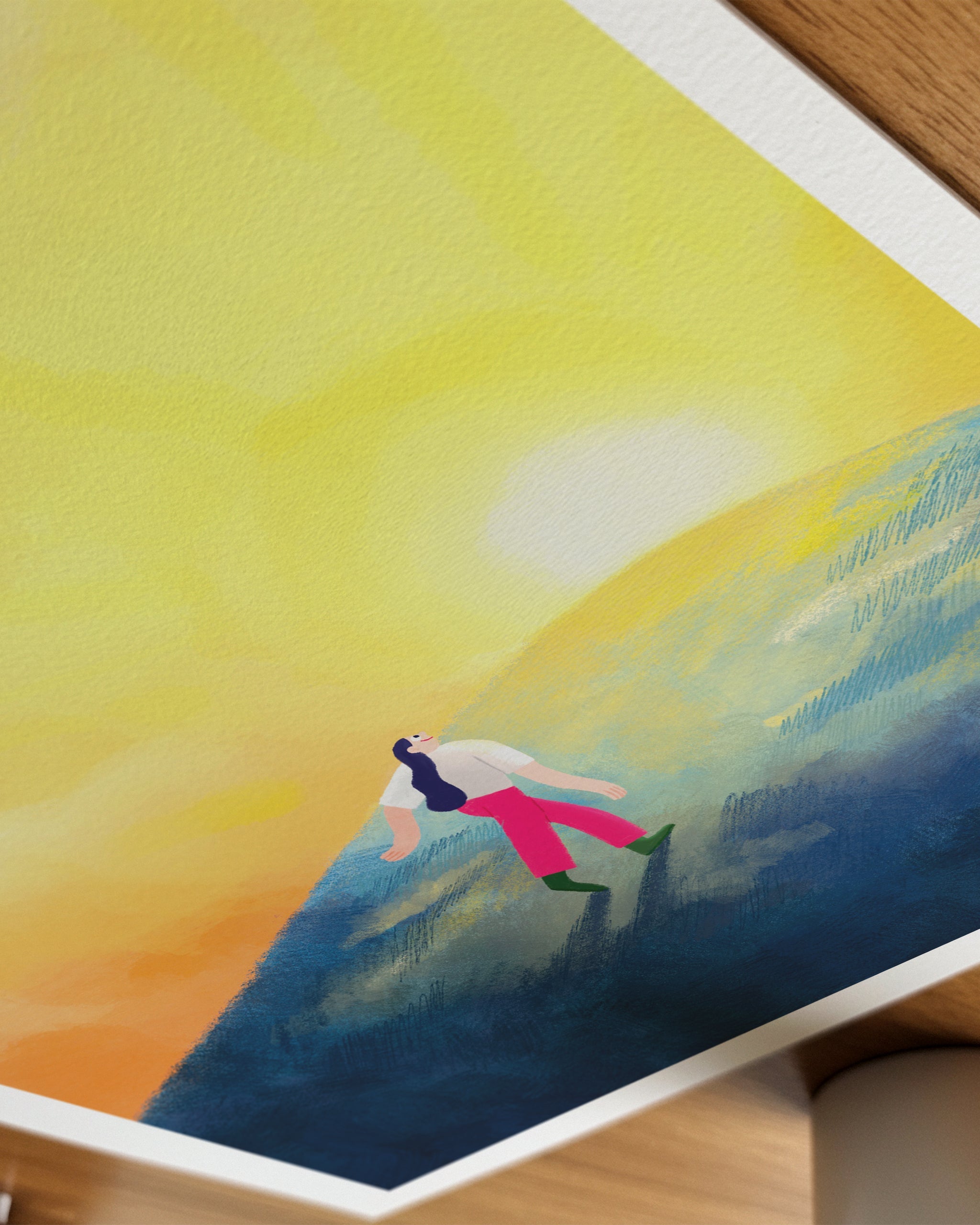 Derrière la colline