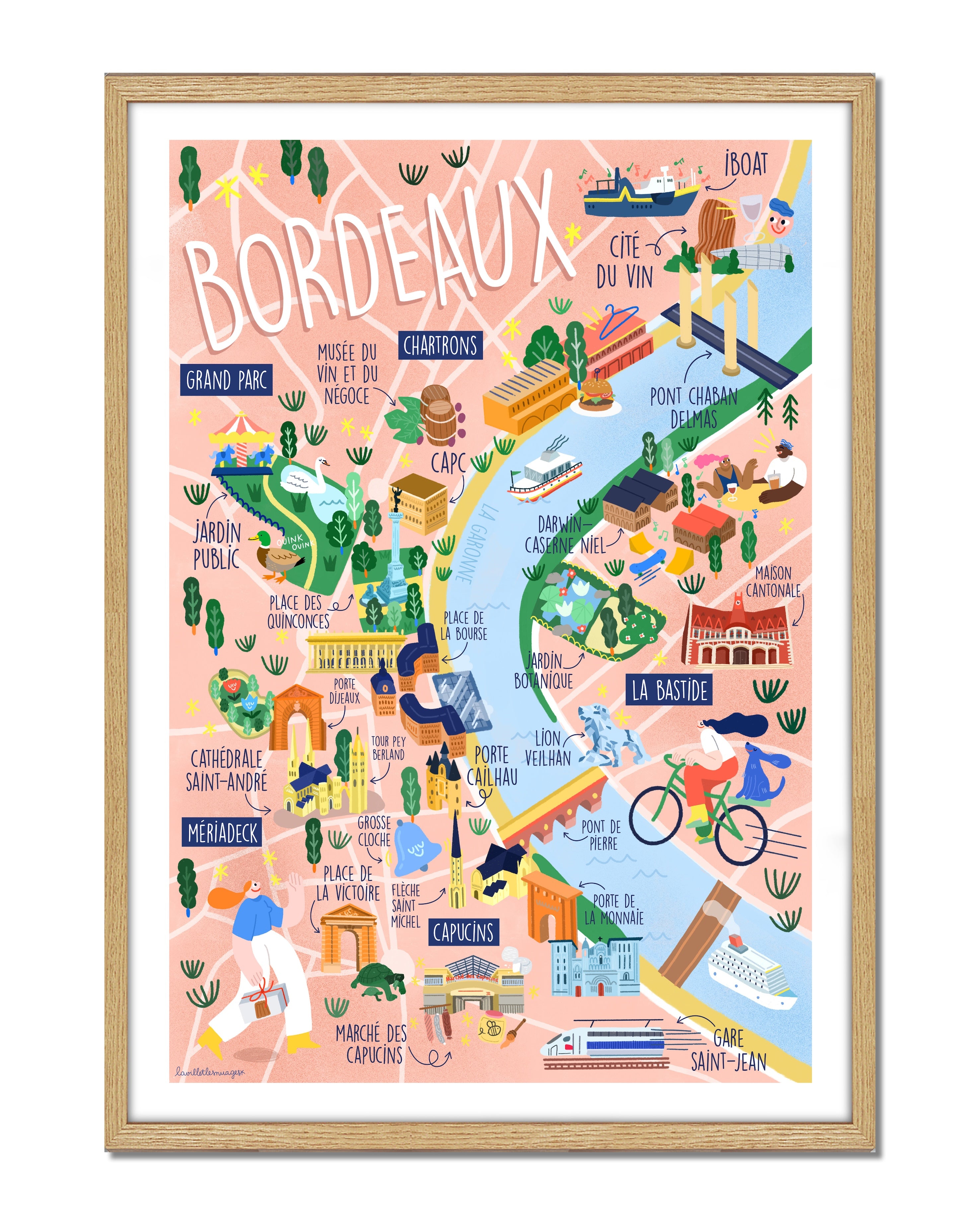 Carte de bordeaux