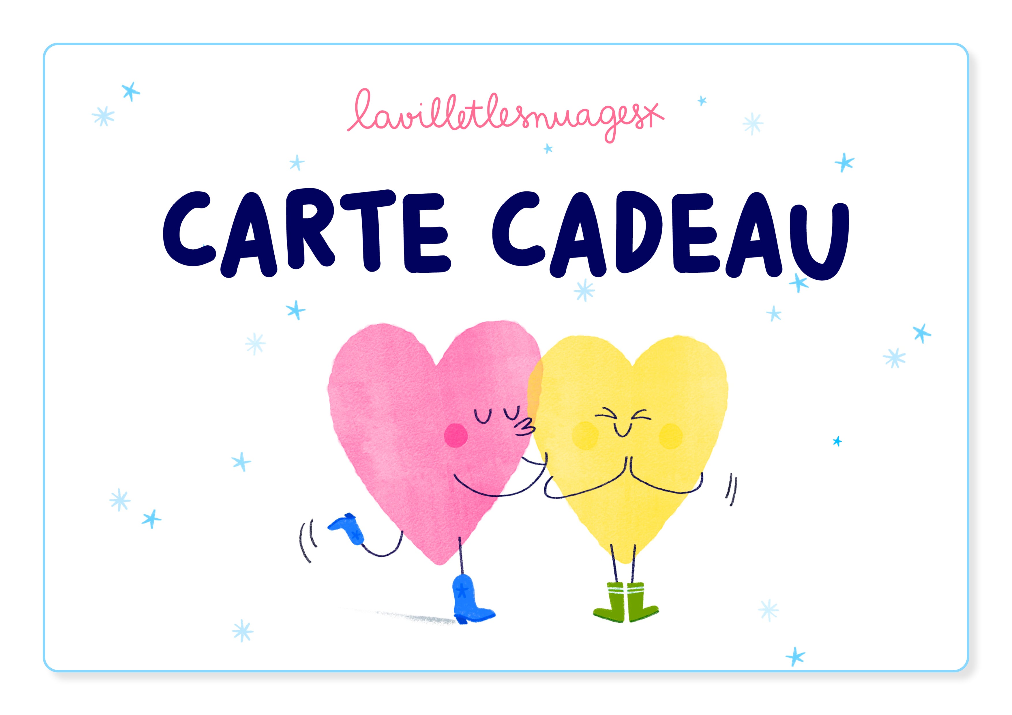 Carte cadeau - Lavilletlesnuages