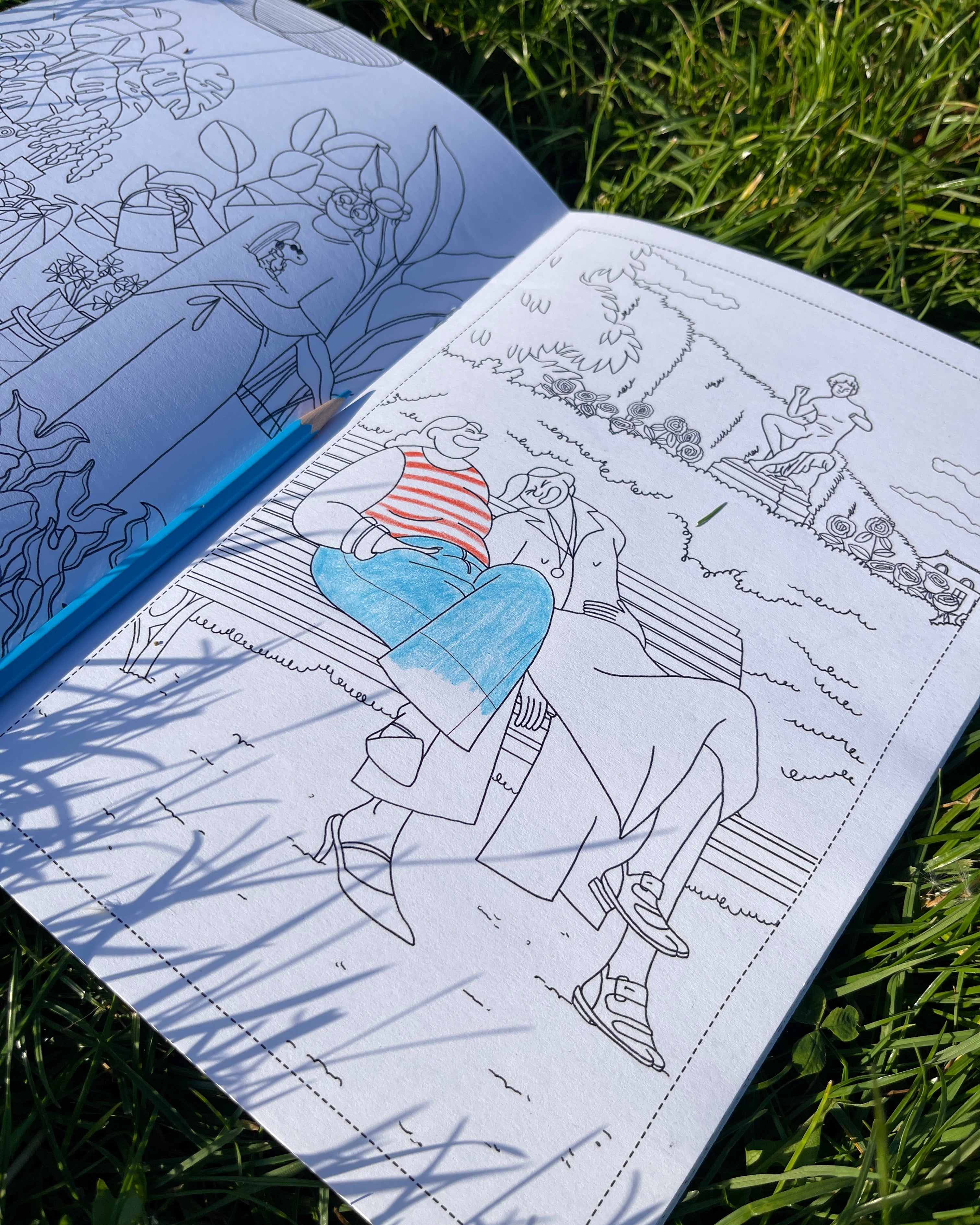 Haut en couleur - Quatre cahiers de coloriages