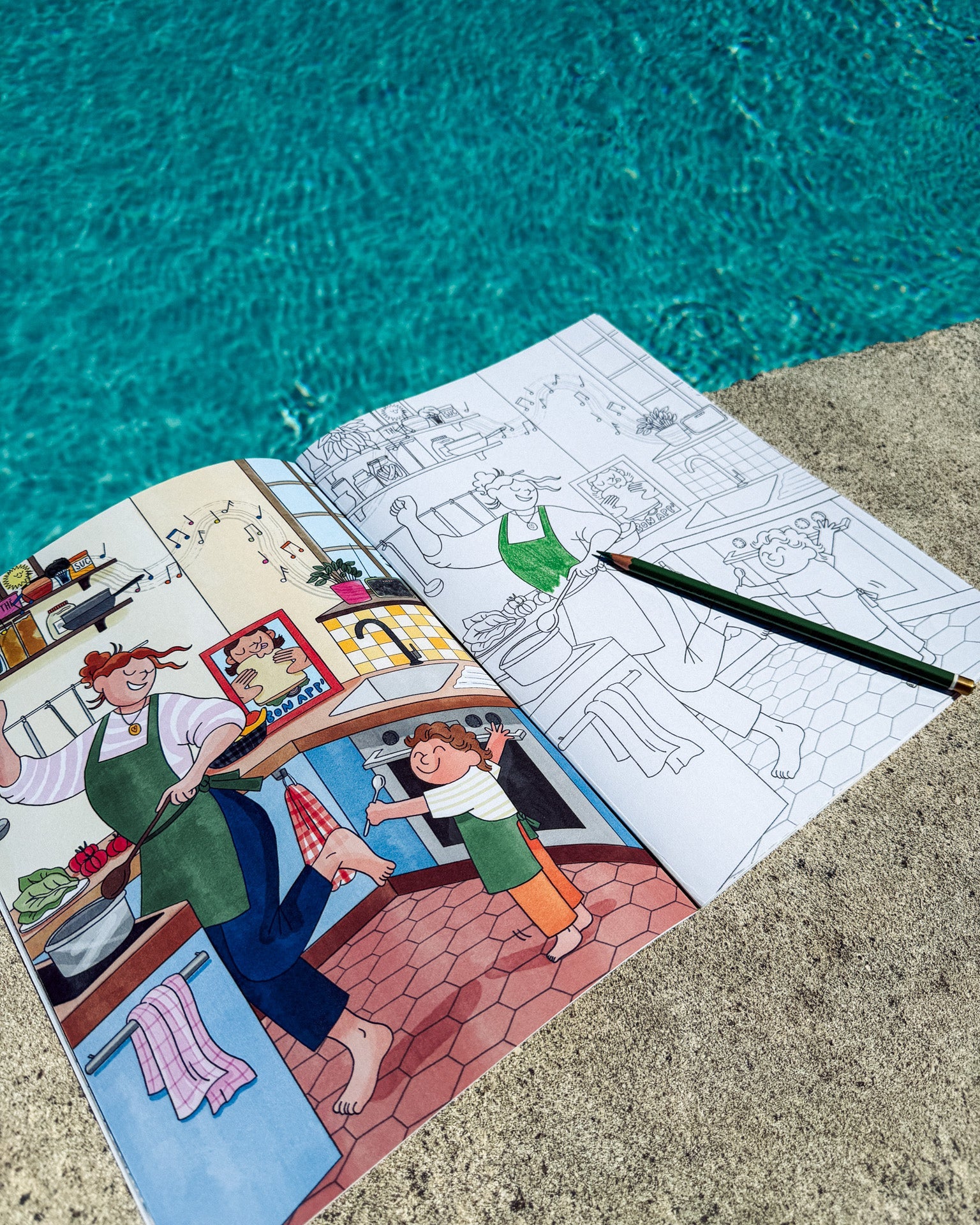 Haut en couleur - Quatre cahiers de coloriages