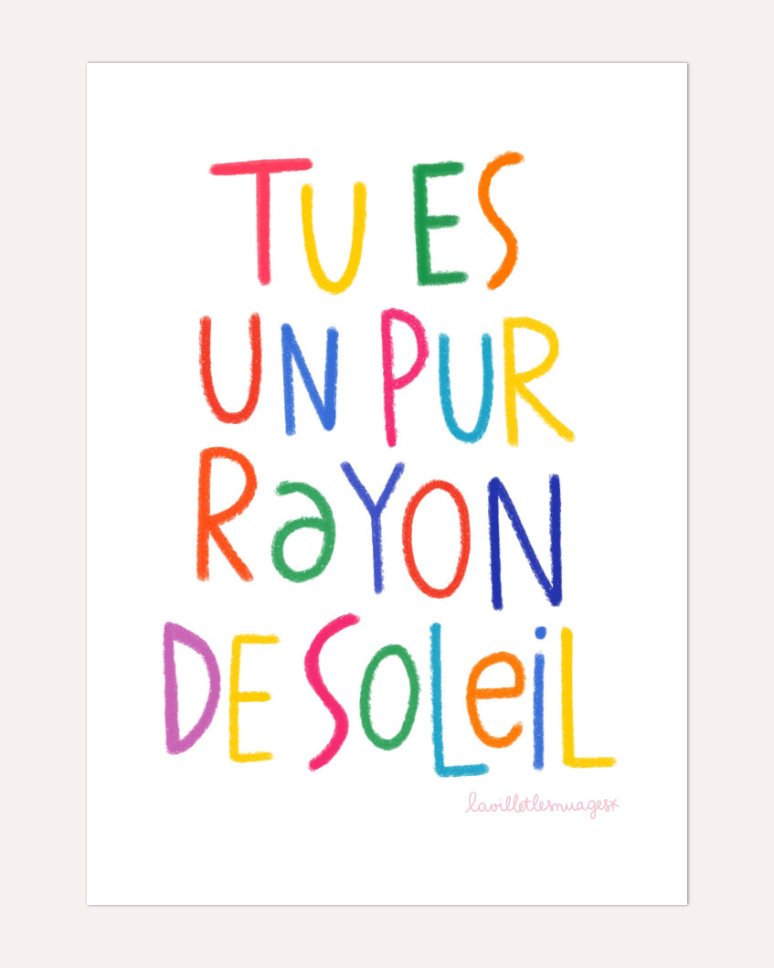 Le rayon de soleil