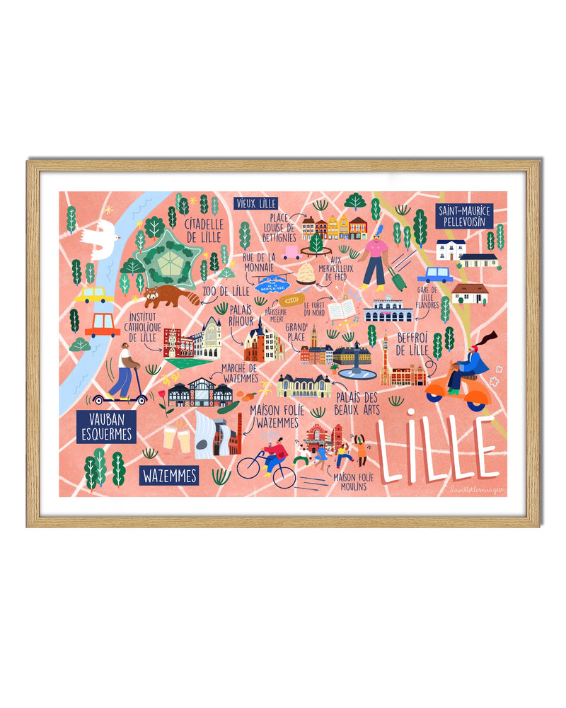 Carte de lille