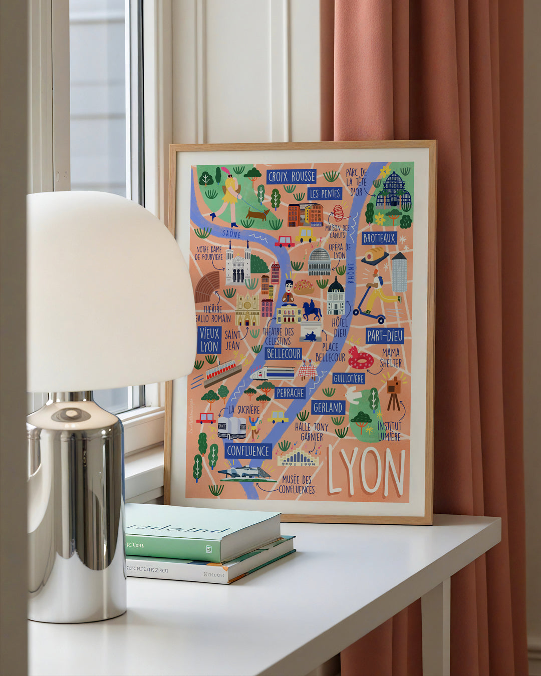 Carte de lyon
