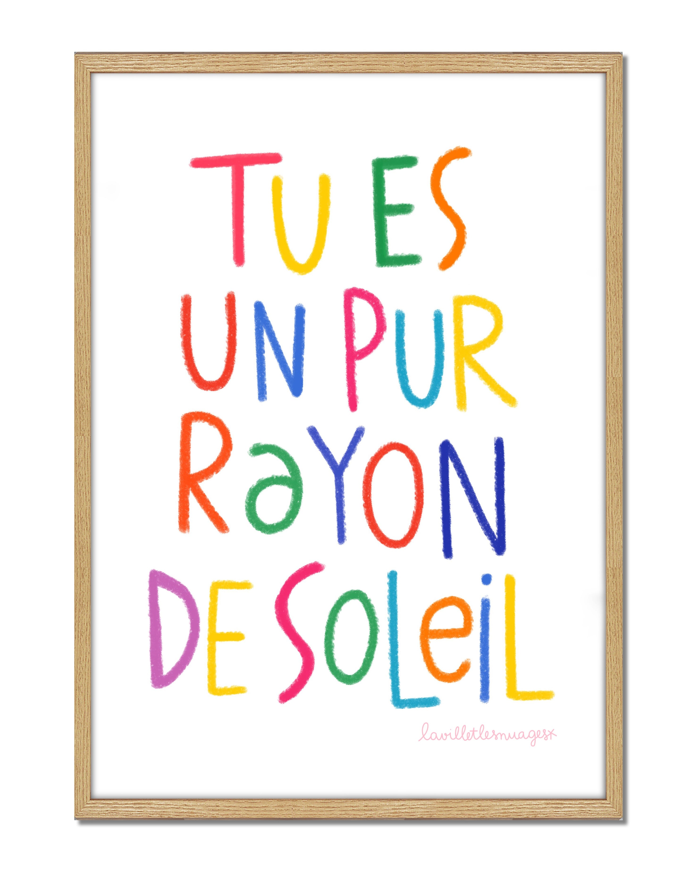 Le rayon de soleil