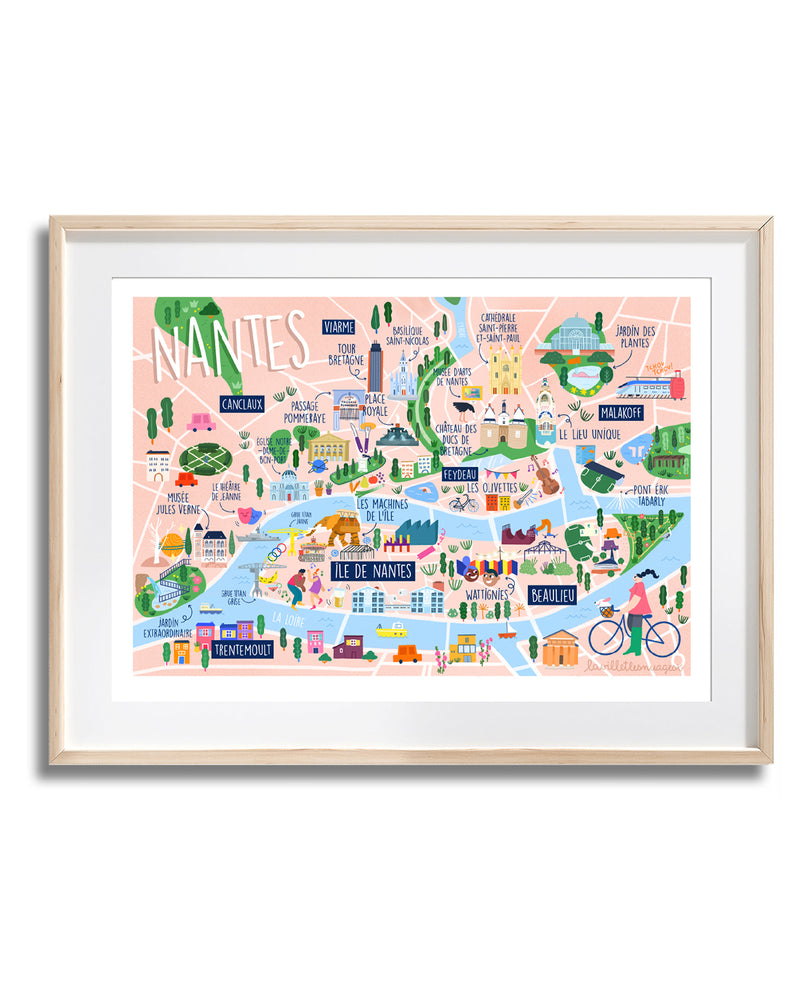 Carte de nantes