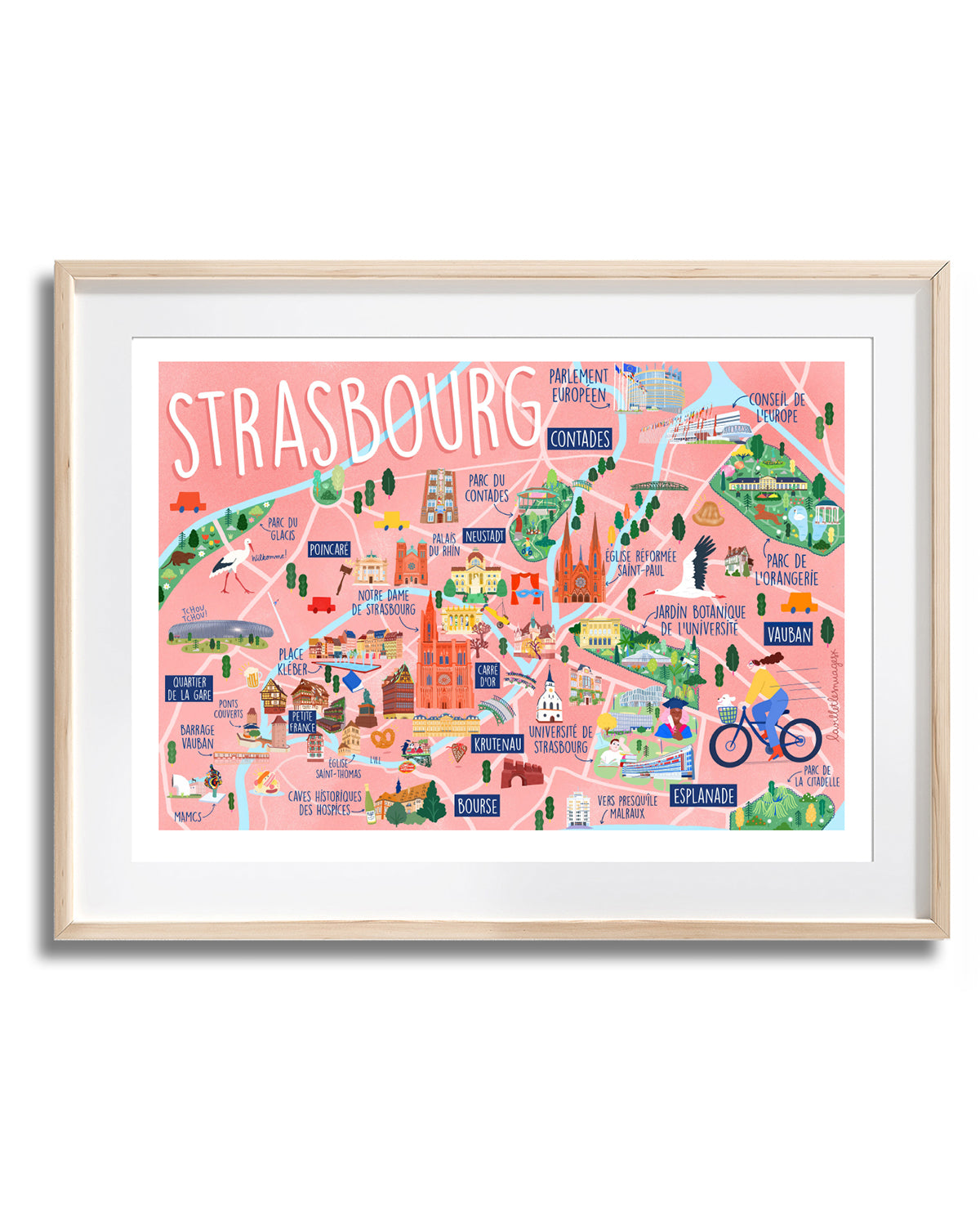 Carte de Strasbourg