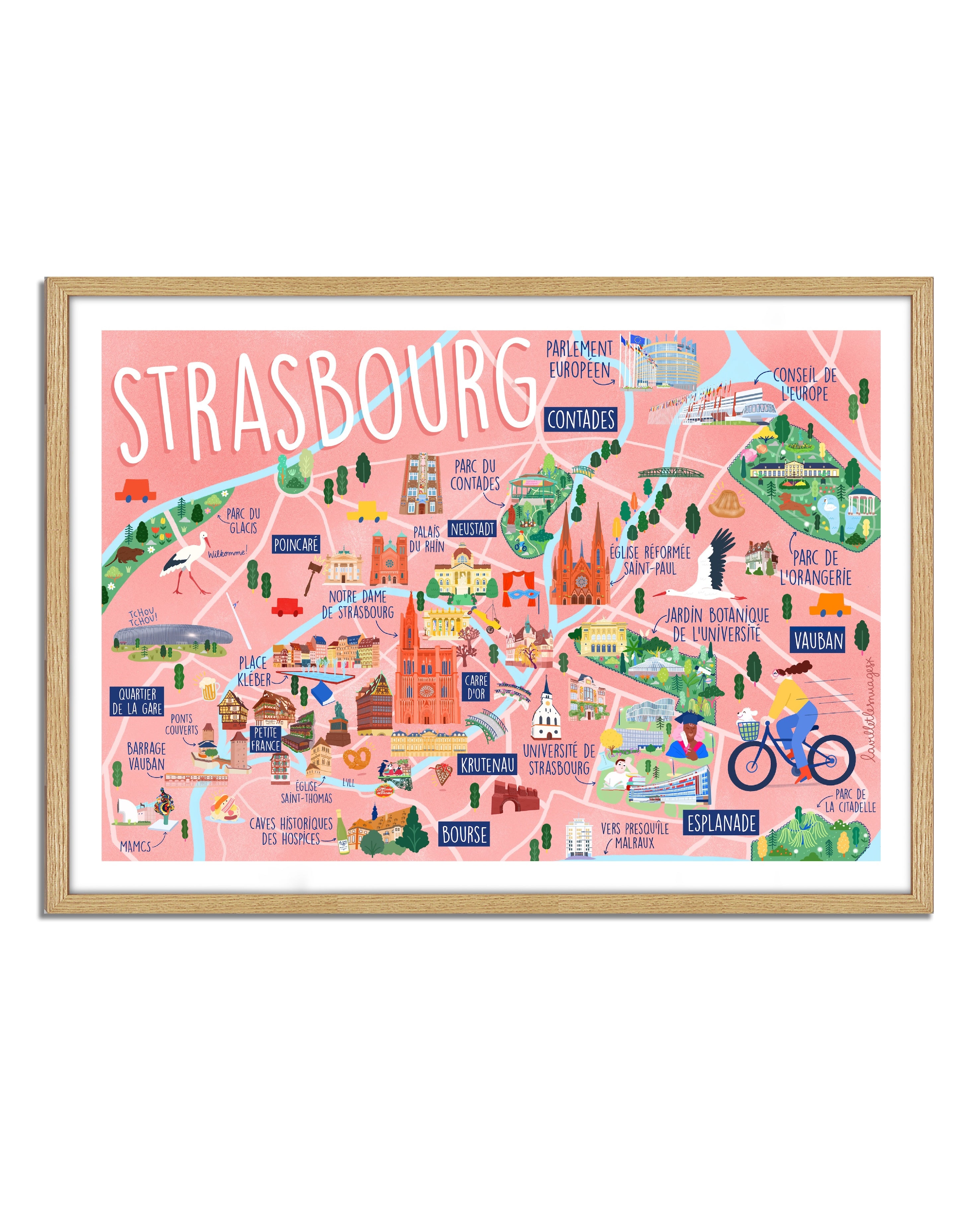 Carte de Strasbourg